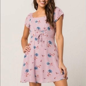 Pink Corset Front Dress 💕